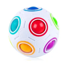 

Educational 3D Rainbow Ball Fidget Toy For Kids & Adults Sensory Stress Relief Autism Vent Decompression Bubble Hand Game