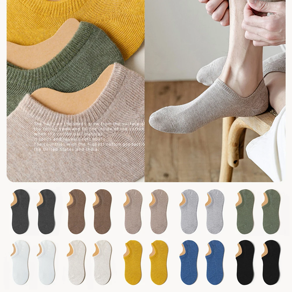 10Pairs Women Men High Quality Cotton Boat Sock Fashion Sports Comfortable Breathable Color Trend Sock Ear Design Wholesale Sock