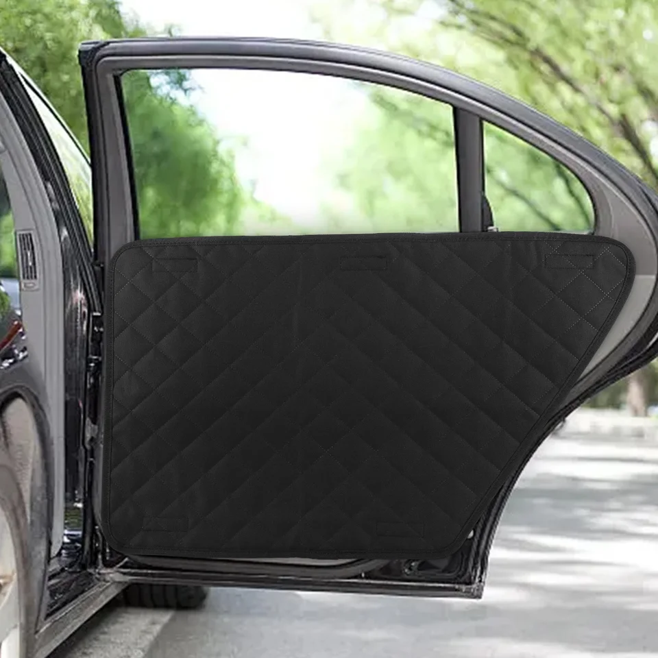 Waterproof Dog Door Protector Car Cover Mats Pair