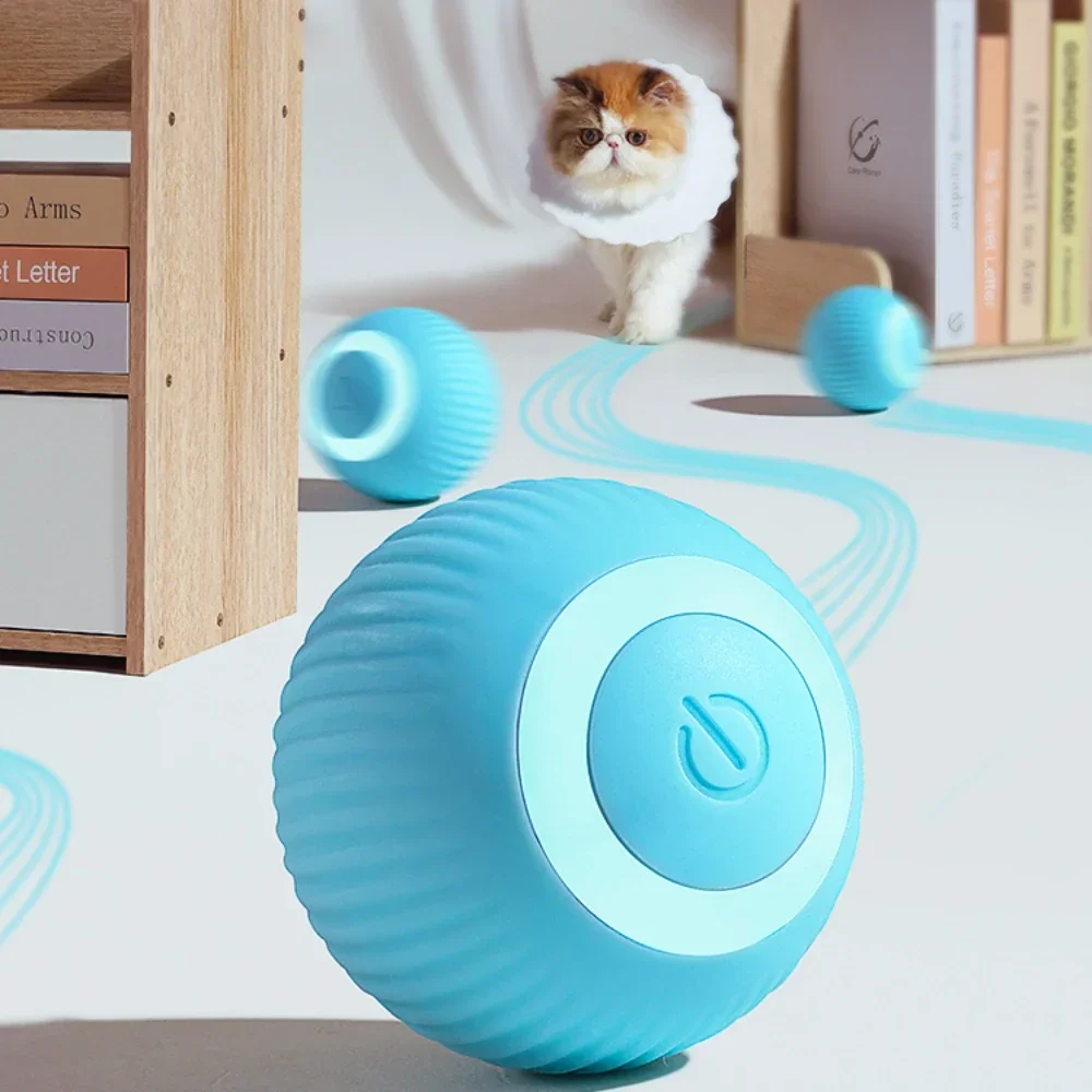 Cat Toy Indoor Automatic Rolling Magic Ball Cat Interactive Ball Smart Cat Toys Electronic Interactive Game Accessories pet toys cat toy