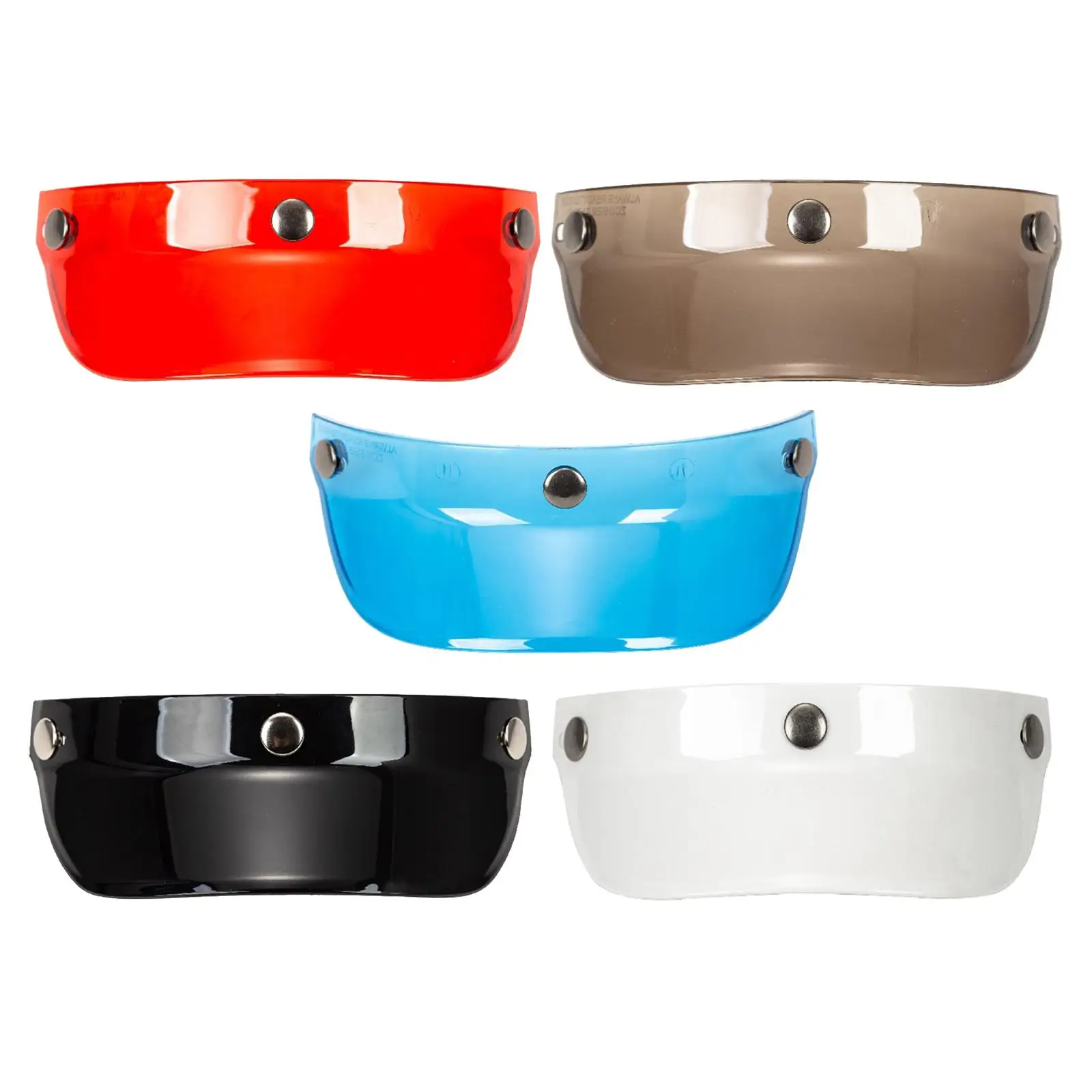 휴대용 헬멧 쉴드 필름 투명 김서림 방지 바이저 렌즈 (유니버설 오토바이 헬멧 및 액세서리용)