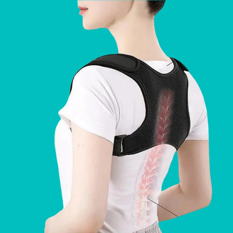 Back Posture Corrector Adjustable Back Brace Support Invisible Shoulder Posture Corrector Spine Neck Health Correction Belt