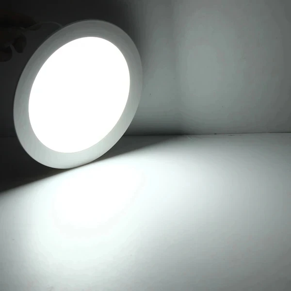 원형 사각형 LED 패널 조명, 표면 장착 LED 천장 다운라이트 AC85-265V, LED 드라이버, 무료 배송, 9W, 15W, 25W