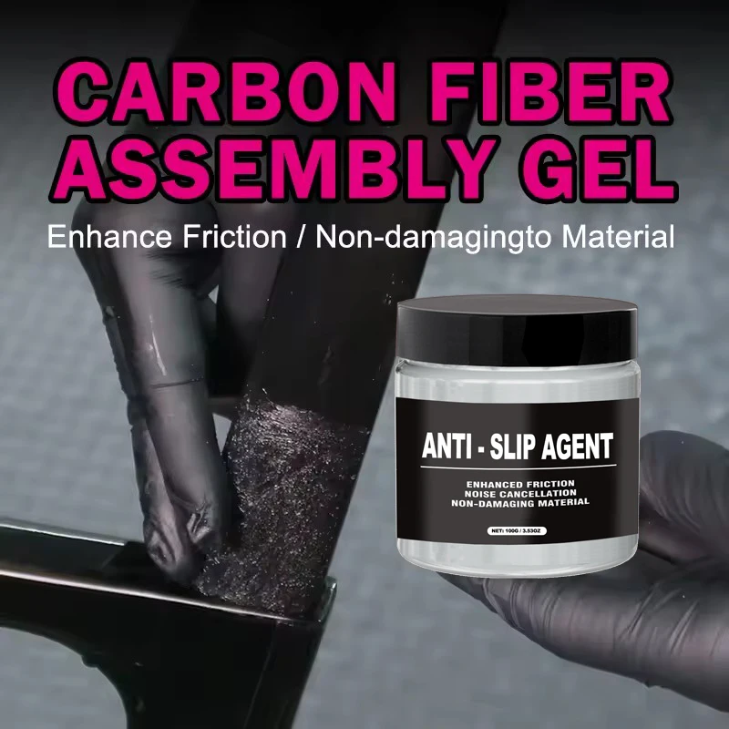 Carbon Fiber Assembly Gel Non-Slip Lube Paste Enhance Friction Suitable for Handlebars And Seat Posts Fit for All Bike Types