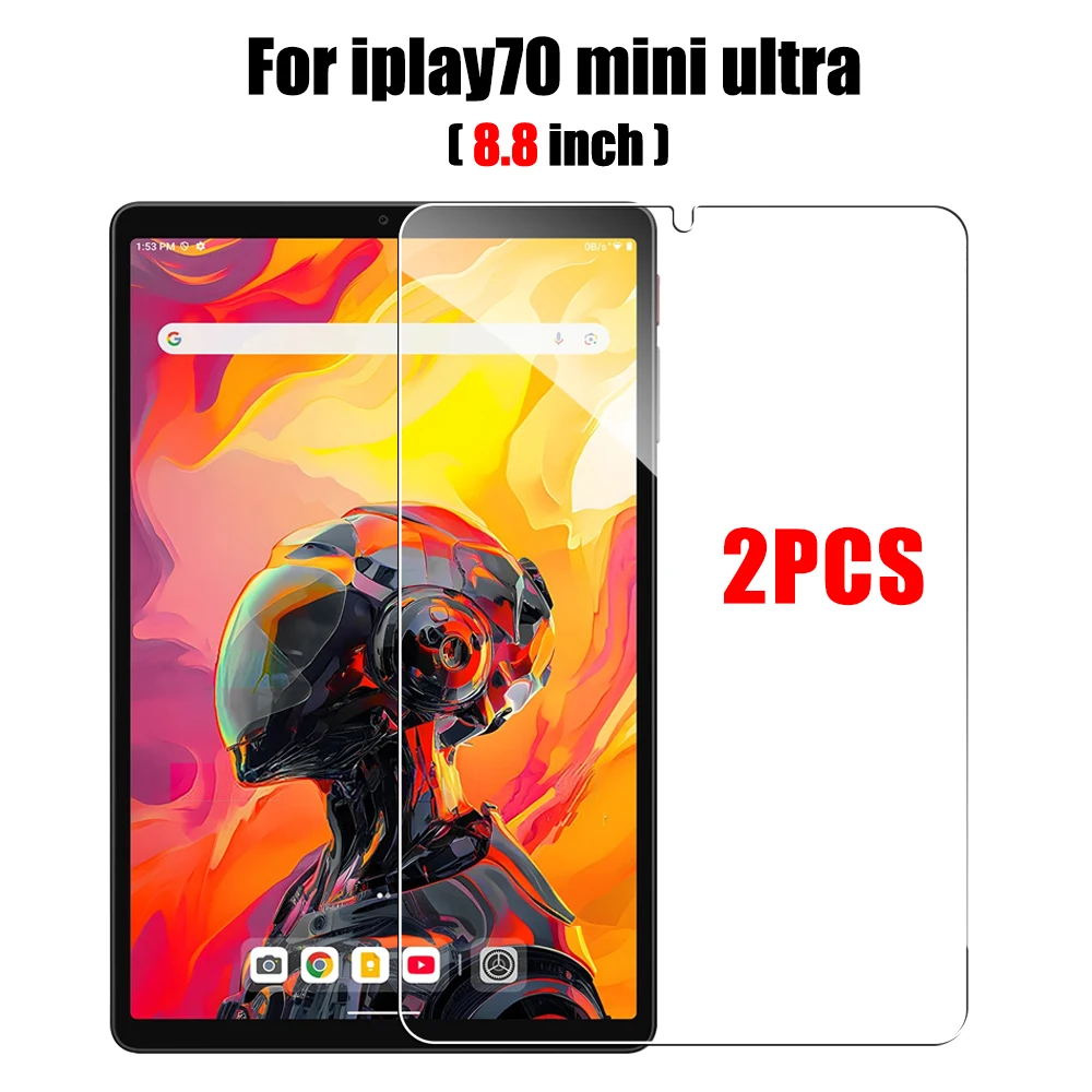 2 Adet Temperli Cam Ekran Koruyucu Alldocube iplay70 mini ultra pro iplay 70 mini pro ultra Film