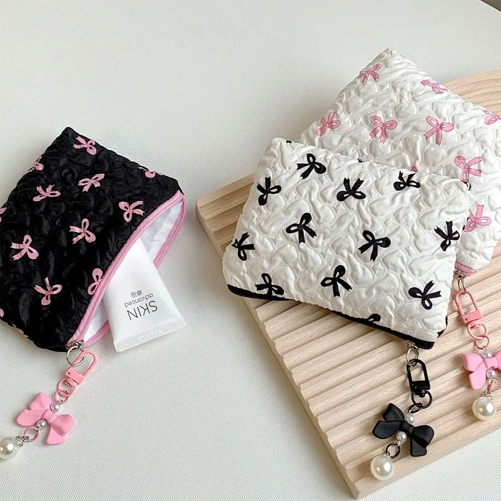 Cotton Makeup Bag for Women Travel Cosmetic Pouch