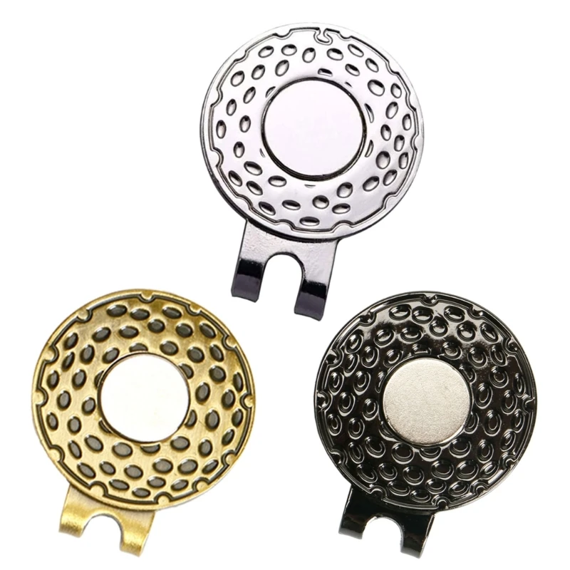 Standard-Golf Hat Clip with Ball-Marker Zinc Alloy Golf Hat Clip Sports Gifts for Men Women Golfer Easy to Use