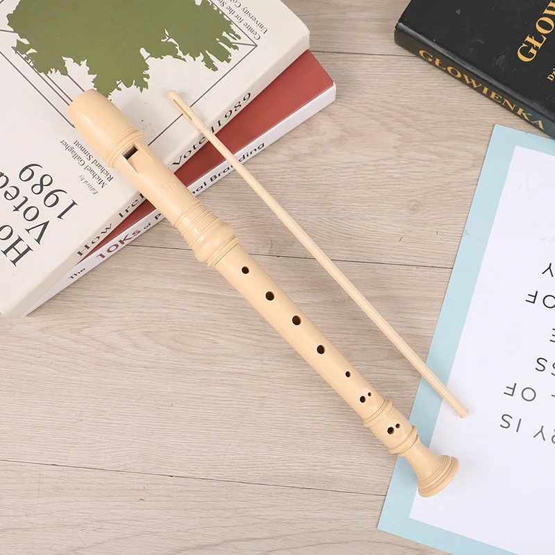 Musical Instruments 1 Pcs Professional Treble Flute 6/8-Hole Soprano Recorder ABS Clarinet Sound Easy Adjustable Instrument