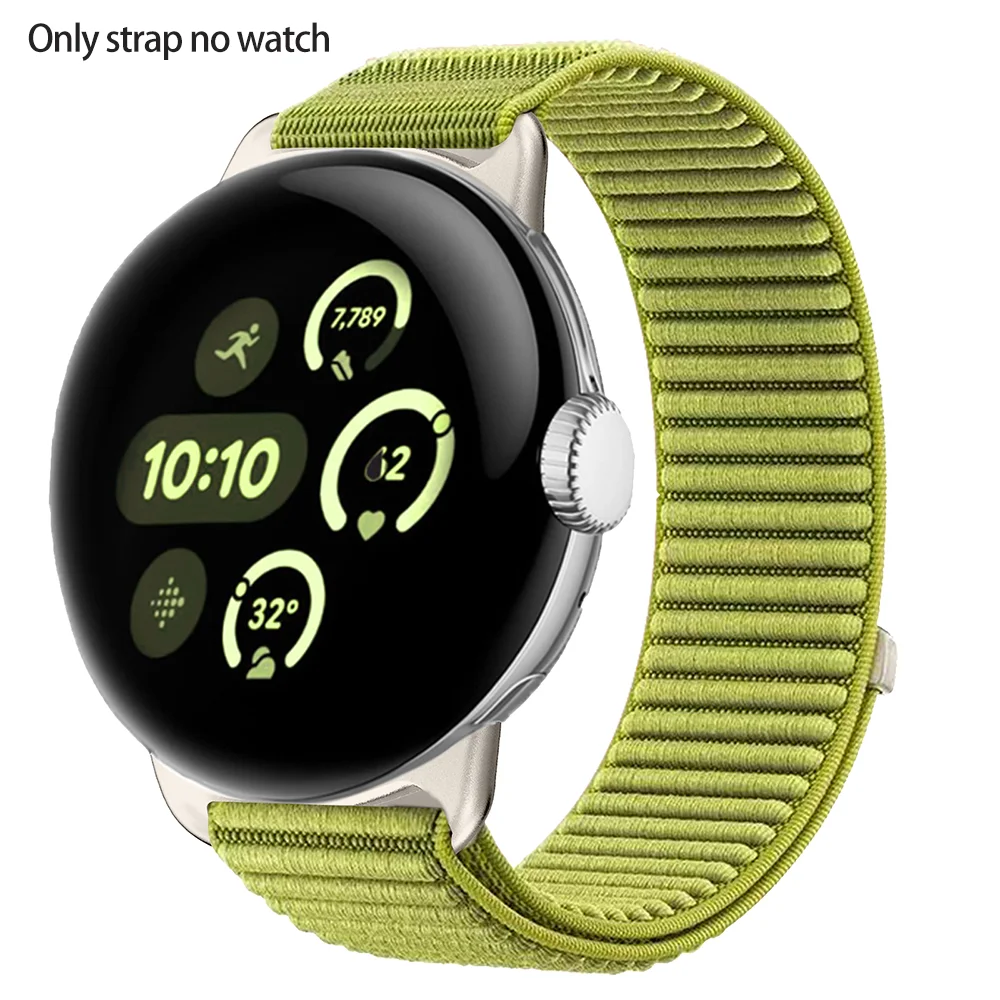Nylon Loop Sport Strap - Comfortable Braided Bracelet for Smartwatch