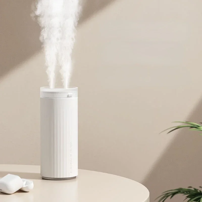 Mijia Mini Humidifier 500Ml Dual Spray Hydrator Silent Desk Home Essential Oil Aroma Diffusers Wireless Car Air Freshener 2