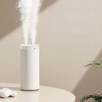 Mijia Mini Humidifier 500Ml Dual Spray Hydrator Silent Desk Home Essential Oil Aroma Diffusers Wireless Car Air Freshener 2