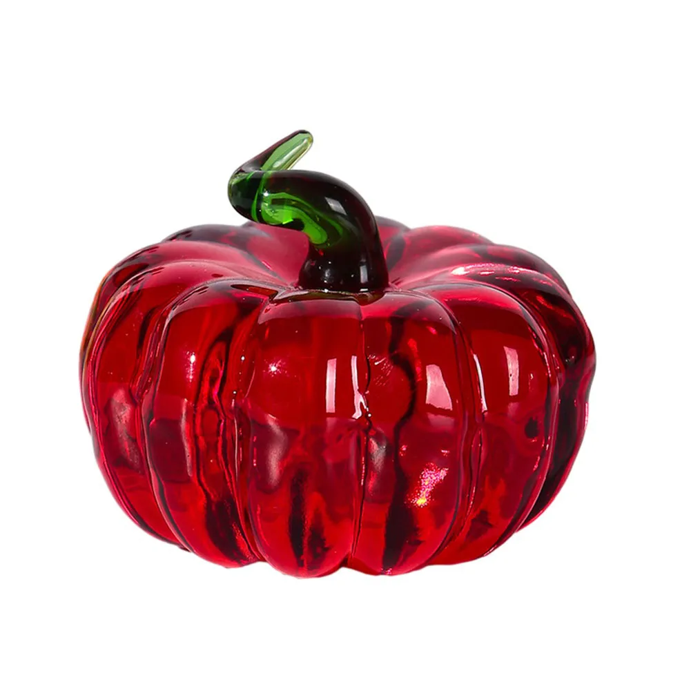 

Beautiful Crystal Pumpkin Tabletop Decor for Home Decoration and Gift Handcrafted Ornament to Enhance Your Space
