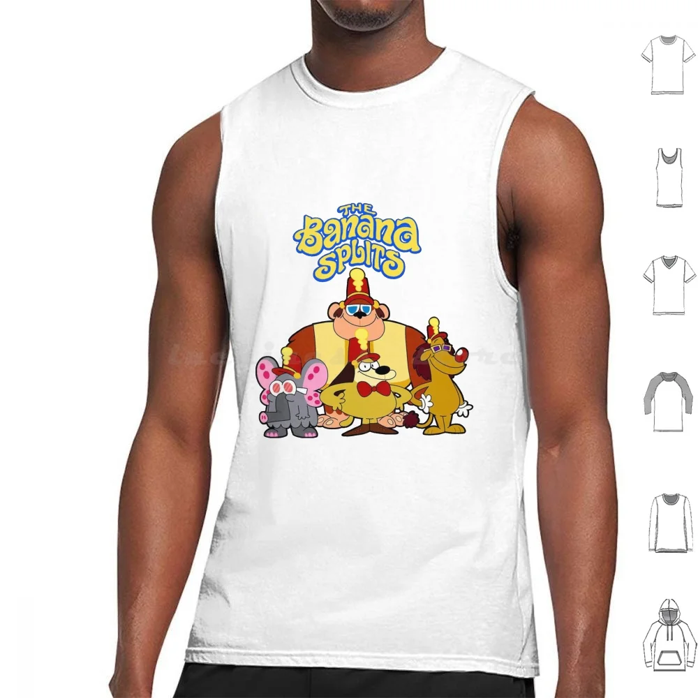 The Banana Split Canotte Stampa Cotone La Banana Divide Banana Split Mostra Banana Split Tv Show Banana Splitz