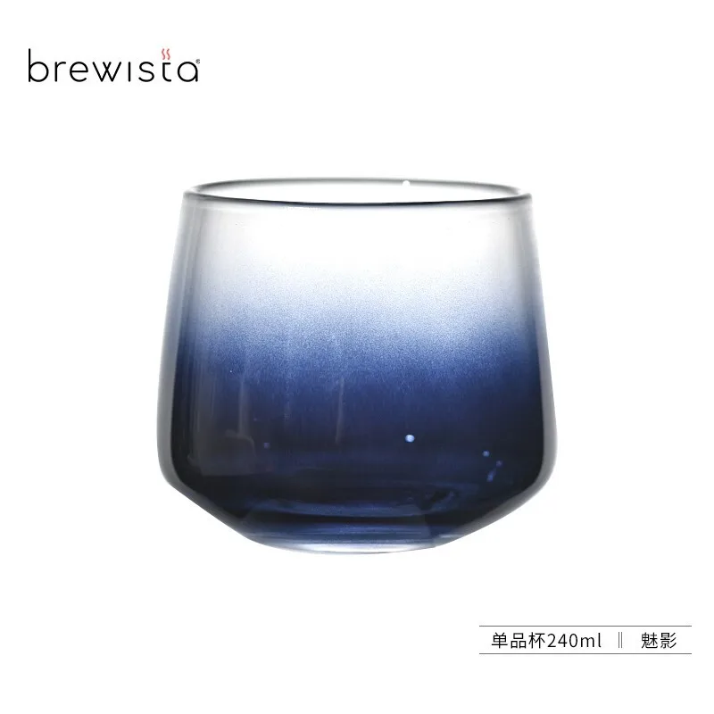 Brewista heat resistant glass, hand brew coffee cup, single product cup, Ins Style, household water drinking cup