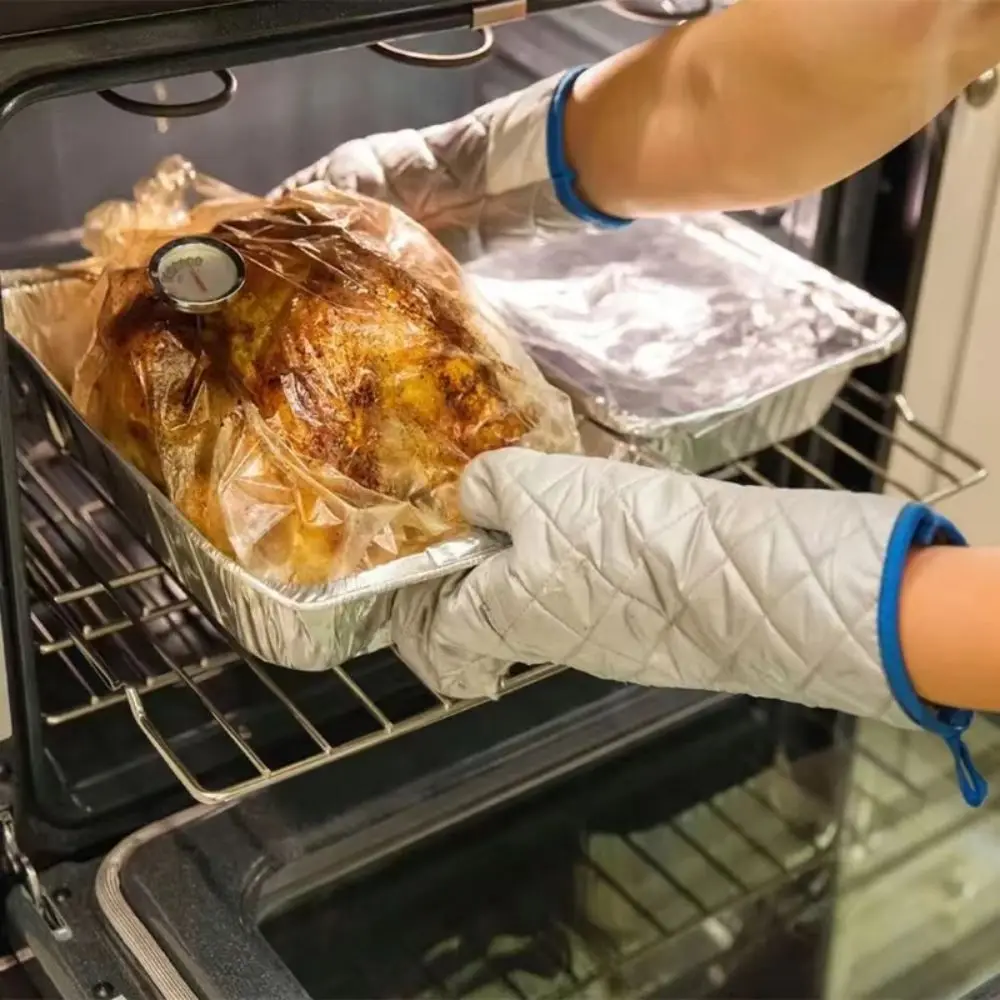Super Burst High Temperature Oven Bags Food Grade Pet Roast Chicken Bags 250*380mm Turkey Heat Resistant 20pcs oven bags