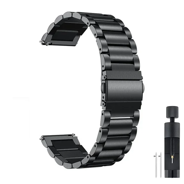 Breathable Durable Stainless Steel Watch Strap - Universal Fit