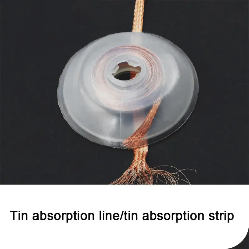 Desoldering Braid 1.5-6m 1-4mm Width Desoldering Mesh Braid Tape Copper Welding Point Solder Remover Wire Soldering Wick Tin Lead Cord Supplies
