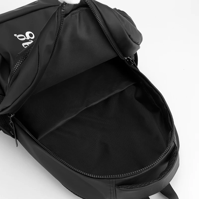 Zaini da uomo alla moda Borsa per computer di alta qualità Borsa da scuola di grande capacità Borse da uomo impermeabili Borsa a tracolla - immagine 4