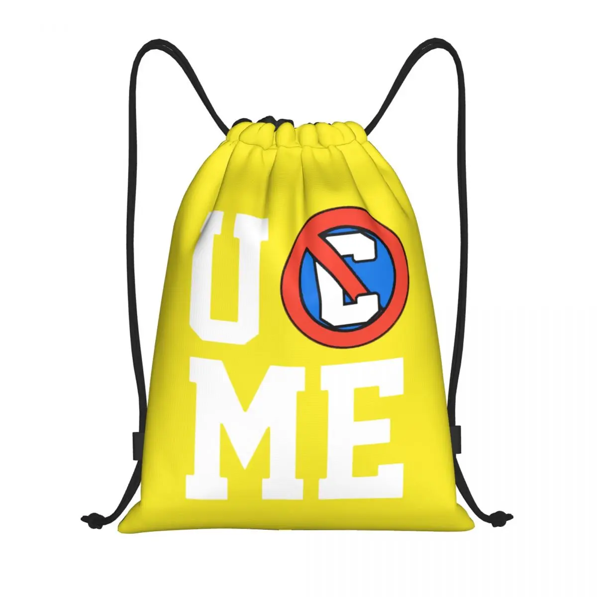 Custom Wwe John Cena U Cant See Me Zaino Con Coulisse Borse Uomo Donna Leggero Palestra Sport Sacks Sacks Per Yoga