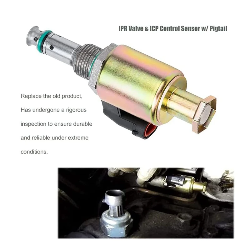 

7.3 IPR Valve Injector Pressure Regulator & ICP Control Sensor With Pigtail For Ford F250 F350 F450 F550 F81Z9C968AA