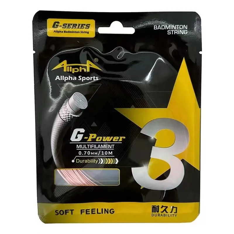 20Pcs Badminton String 0.7mm 28 pounds for Training badminton string