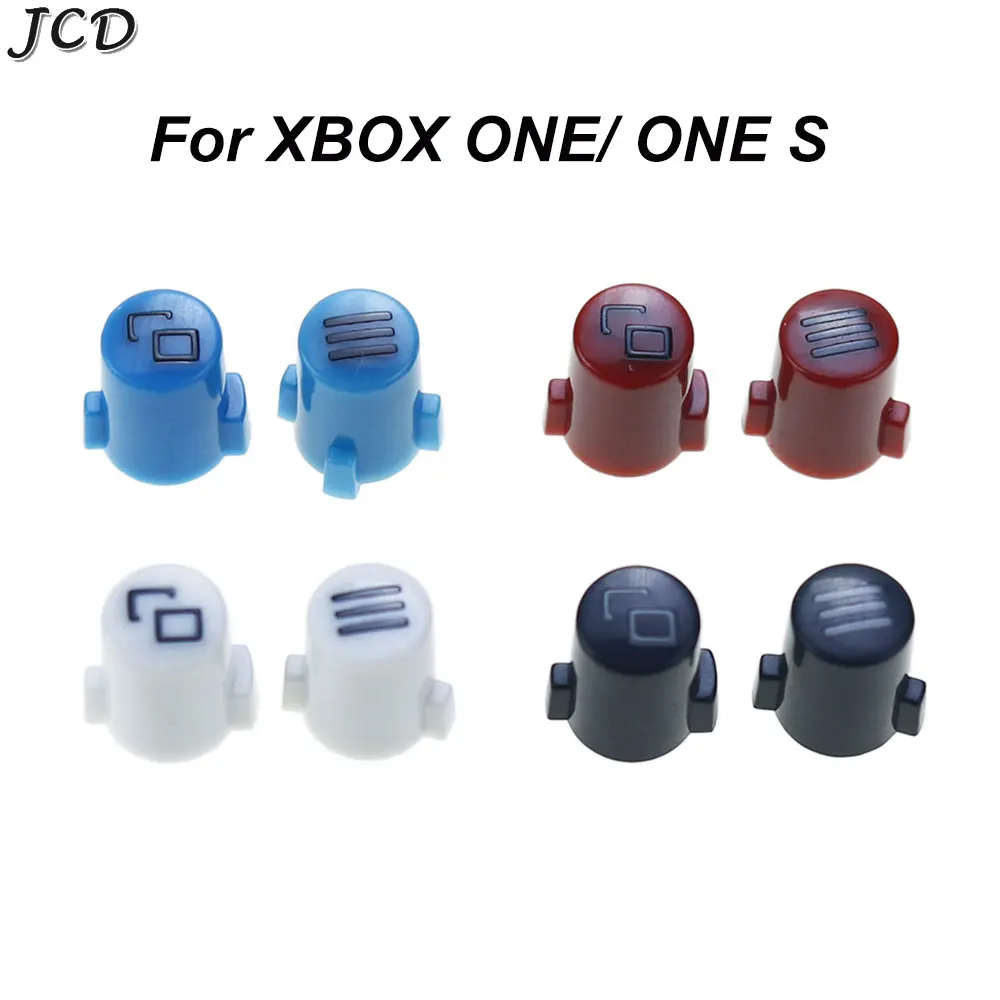 Jcd 1 Paio Pulsante Home Start Return Back Repair Part Per Xbox One/One S Slim Ones View Menu Guide Logo Key Gamepad Controller