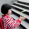 5/30Pcs Plastic Bamboo Dragonfly Shape Hand Push Flying Propeller Outdoor Sports Toy Gift Rotating Flying Arrow Outdoor Games 2