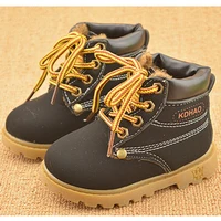 Autumn Winter Baby Boots Toddler Fashion Boots Kids Shoes Boys Girls Snow Boots Girls Boys Plush Fashion Boots Shoes Size 2