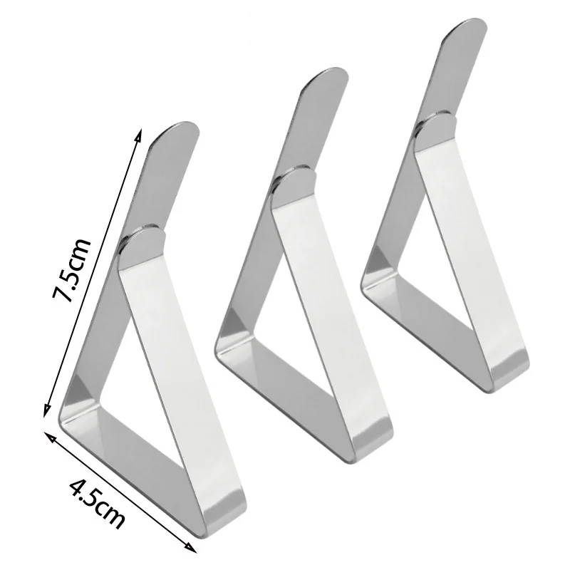 Stainless steel table cloth clips Anti-slip securing holder