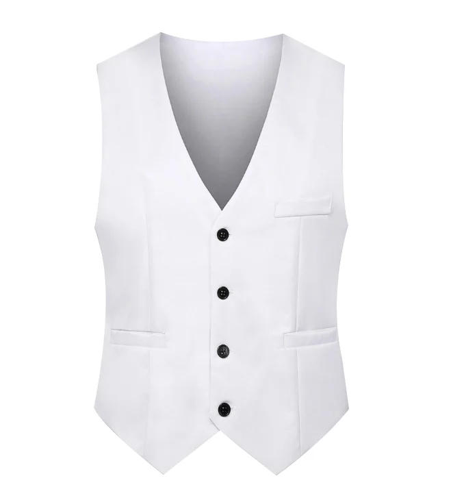 M-5XL Men Suit Vest Summer Slim Fit Waist Solid Tank Top Business Leisure men sweater vests