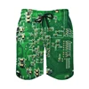 Electronic Motherboard 3D Printed Short Pants Technology Chip Graphic Beach Shorts For Men Clothes Casual Male Trunks Trousers 3