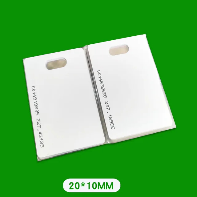 20 Pz 50 Pz 100 Pz RFID Card 125KHz EM4100 TK4100 Smart Card Prossimà RFID Tag Card Per Controllo Accessi - Foto 2