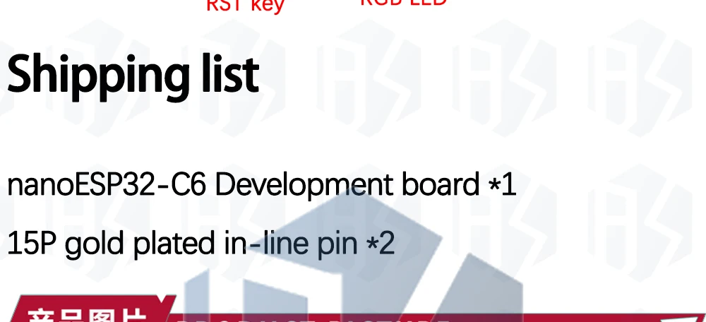 ESP32 / ESP32-C6 WiFi+Bluetooth Internet der Dinge Dual Type-C Entwicklungsboard Kernplatine ESP32-C6 C N16R8 – Detail 10