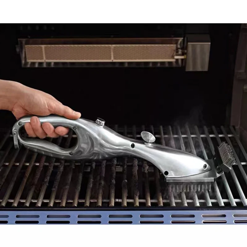 Barbecue Grill Cleaning Brush Portable Barbecue Grill Steam Cleaning Tool Steam or Gas Accessories BBQ Tool Cleaner Kitchen