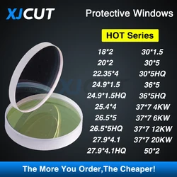 Premium Protective Optical Lens: Quartz Fused Silica, 1064nm - Original 37x7 12KW