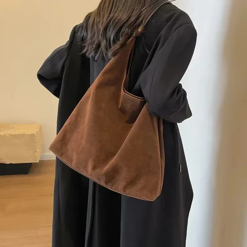 Wayfarer Suede Shoulder Bag main image 0