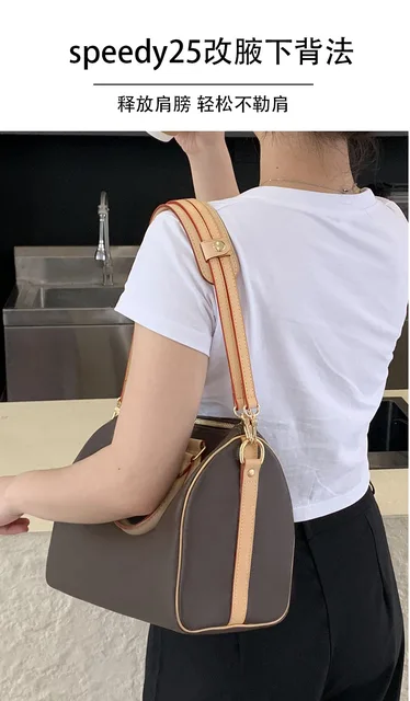 Bag Strap for LV Speedy 20 25 30 Shoulder Straps 100% Genuine