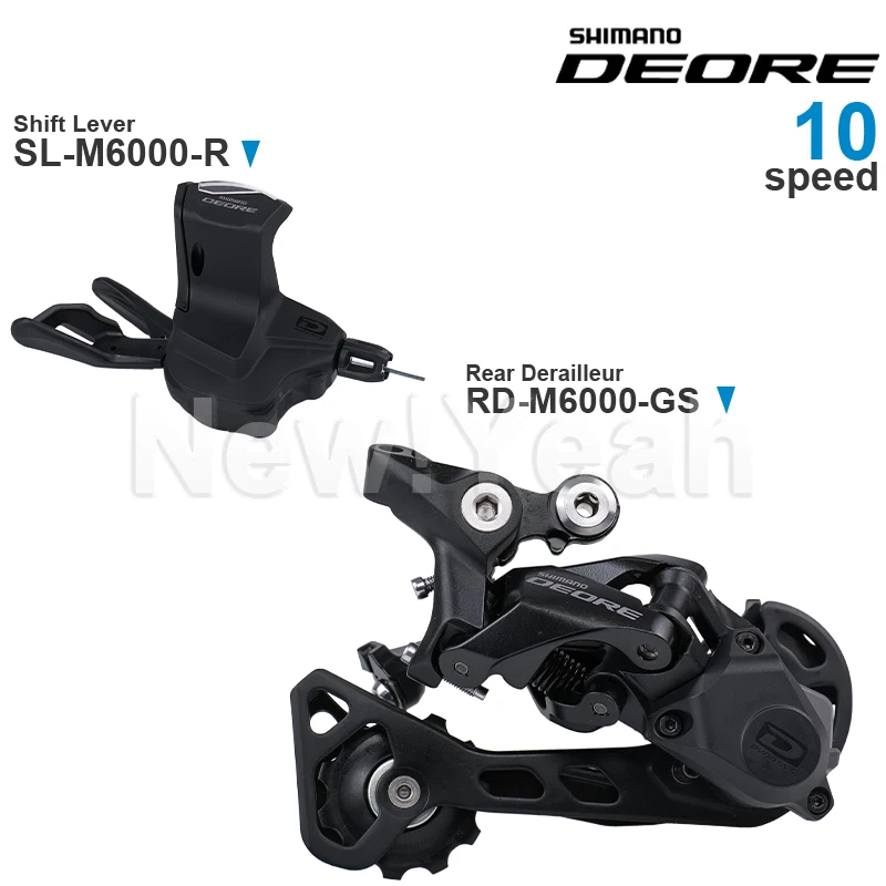 SHIMANO DEORE M6000 10v groupset 10-speed SL-M6000 Shifter RD