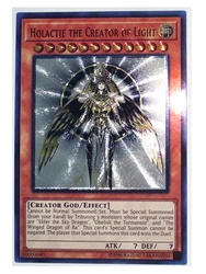Yu - Gi - Oh! The Creator God of Light Horakhty Ultra Rare Collectible Card (009)