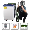 2000W Raycus Fiber Laser Welding Machine 4 in 1 Laser Welding Cutting Cleaning Machine Handheld Double Wobble Fiber Laser Welder 5