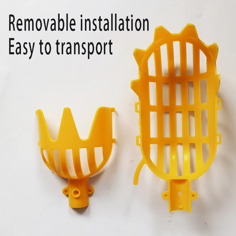 

2Pcs/Lot Metal Fruit Picker Orchard Gardening High Tree Picking Tools Fruit Catcher Collector Picking Bayberry Persimmon Cherry