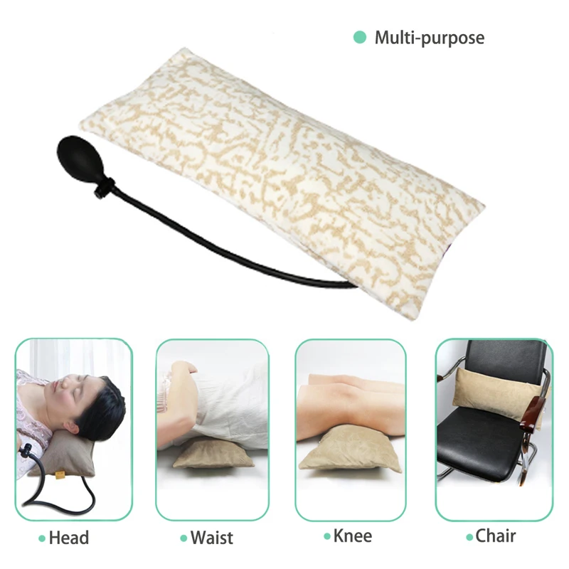 A0697 Tcare Inflatable Lumbar Support Back Cushion with 3D Mesh