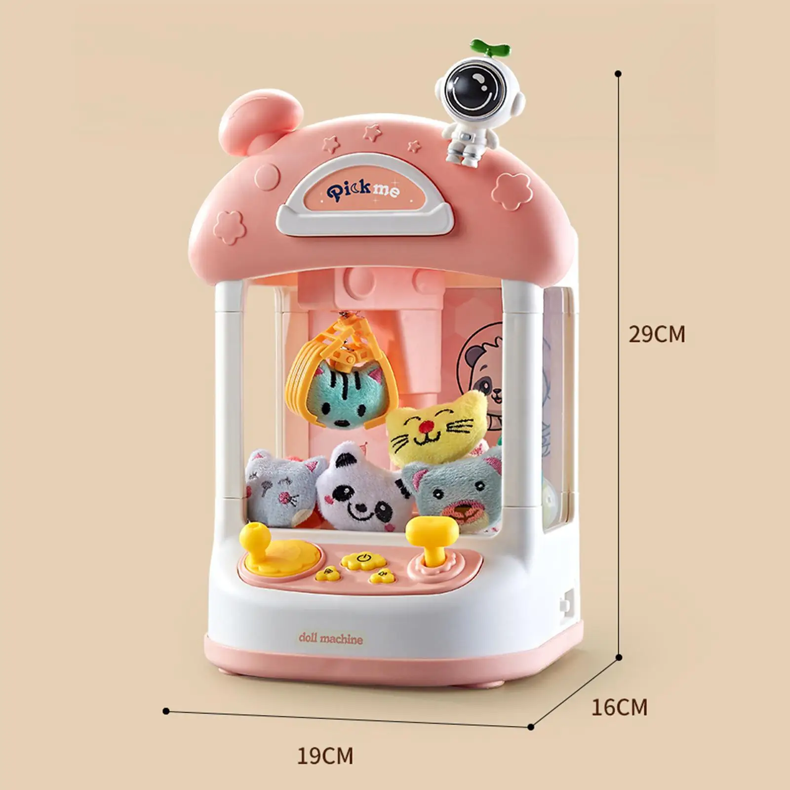 Kids Claw Machine Children Interactive Toys Party Favors for Girls Boys Kids 6