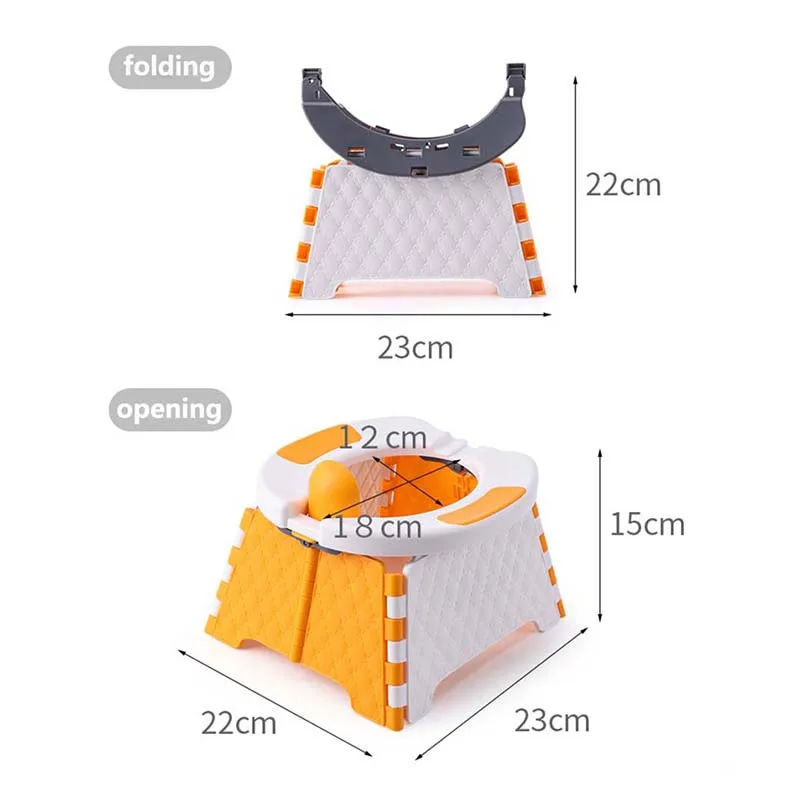 Portable Potty Child Urinal Children's Pot Car Travel Potty for Children Potty Training Toilet for Kids Toilet Pot Toilet Seat 6