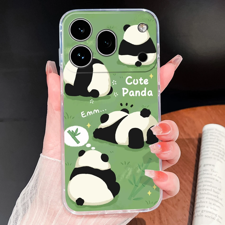 Clear Cool Stars Vibe Shockproof Silicone Phone Case