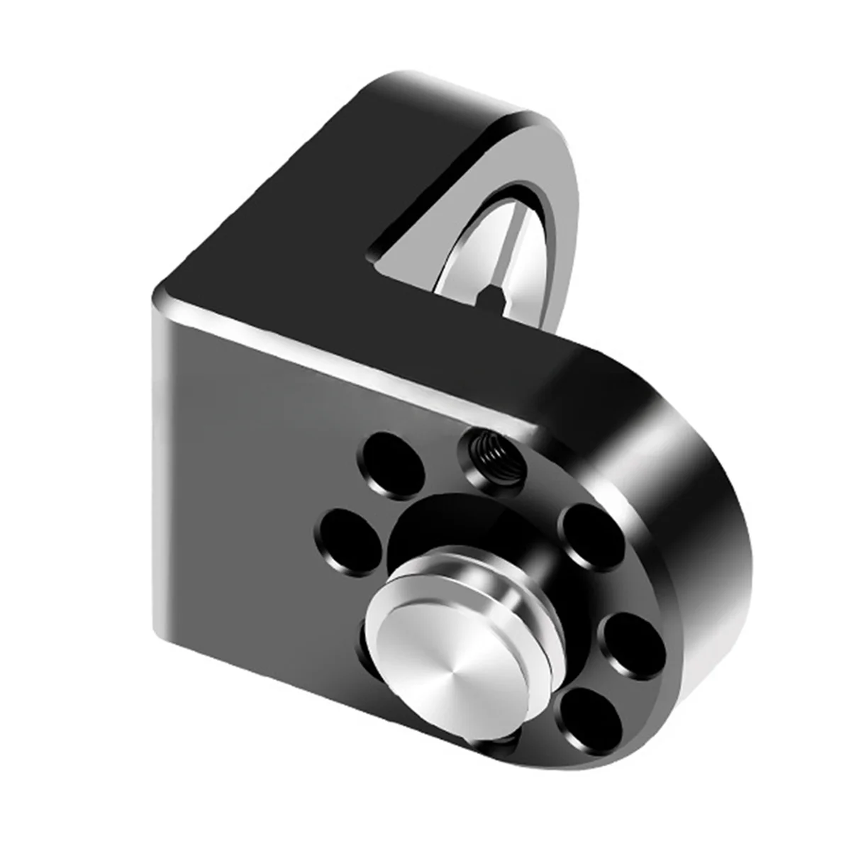 A73E-1/4 3/8 Screw Extension 90&deg; Right Angle Mount Adapter for Tripod Monitor Video Image Transmission DSLR Camera Cage