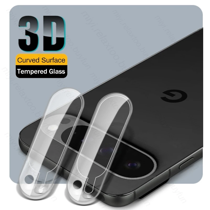 Pixel9ProXL Case 2Pcs 3D Curved Camera Protector For Google Pixel 9 10 Pro XL 9a 5G HD Glass Lens Cover Pixel9a Pixel9 Pixel9Pro phone case,camera lens protector case,camera protector case,phone protector cover,camera lens case
