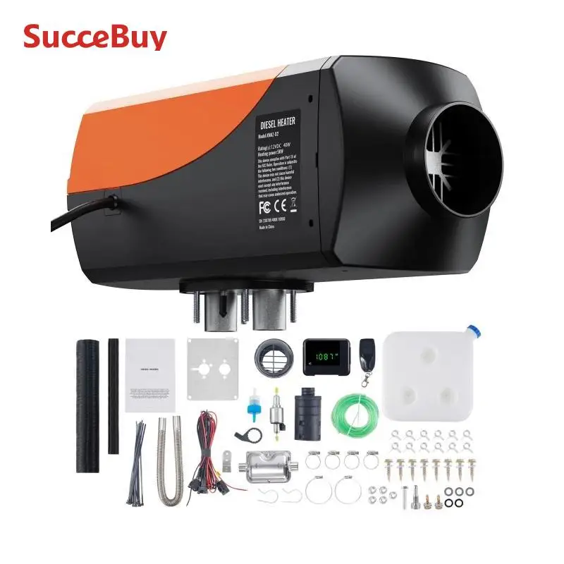 2/5/8KW Car Heater Diesel Air Heater 12V With Low Noise Remote Control Truck Boat Bus Trailer Air Diesel Parking diesel air heater