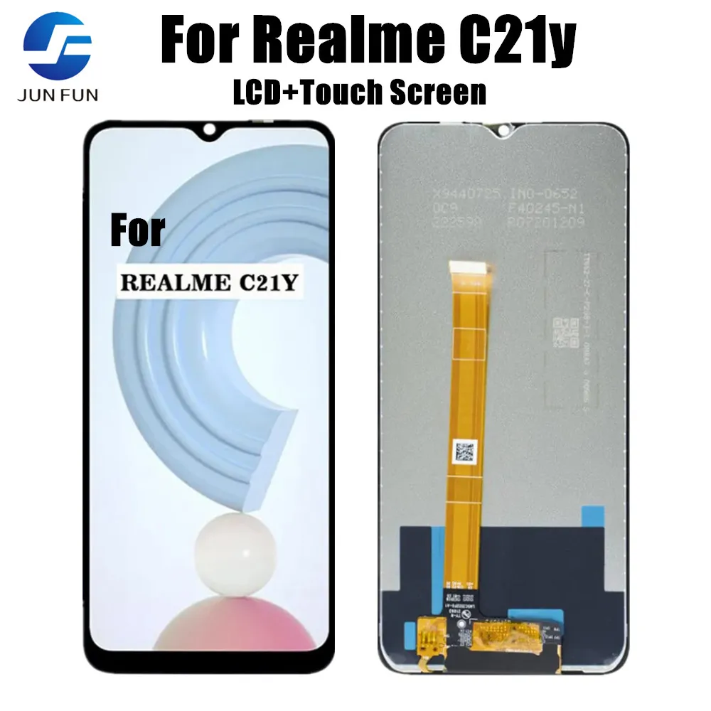 

ЖК-дисплей 6,5 дюйма для Oppo Realme C21Y RMX3261, сенсорный экран для Oppo C21Y RMX3263, сменный ЖК-дисплей