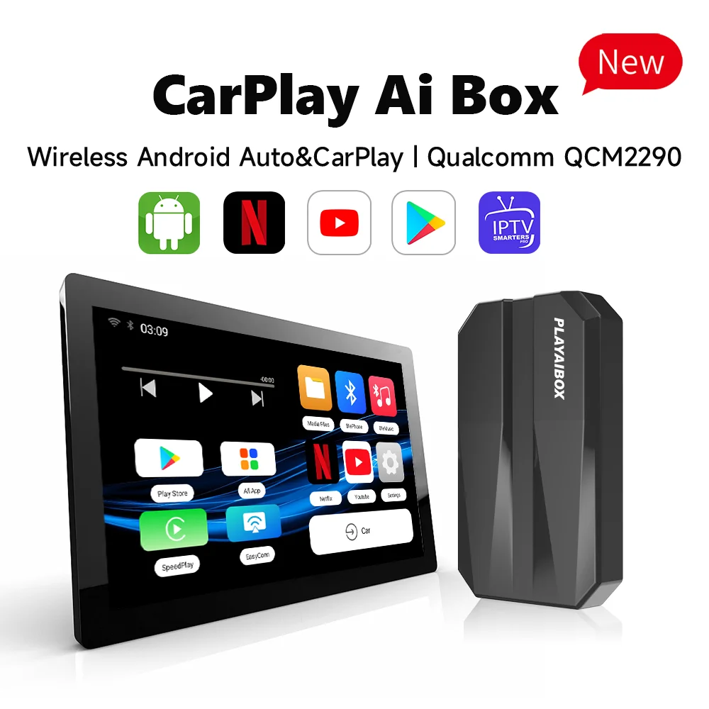 Carplay Android Tv Box Iptv Android Auto Netflix Apple Carro jogar